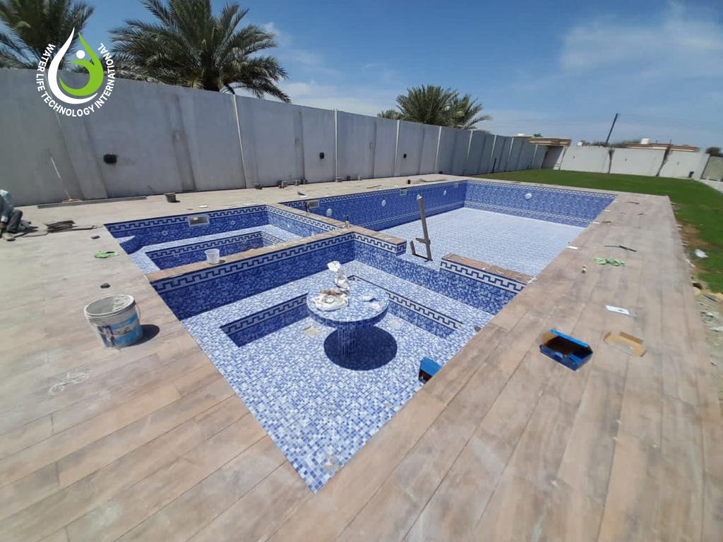  15*8*2.7m with kids pool and jackozi